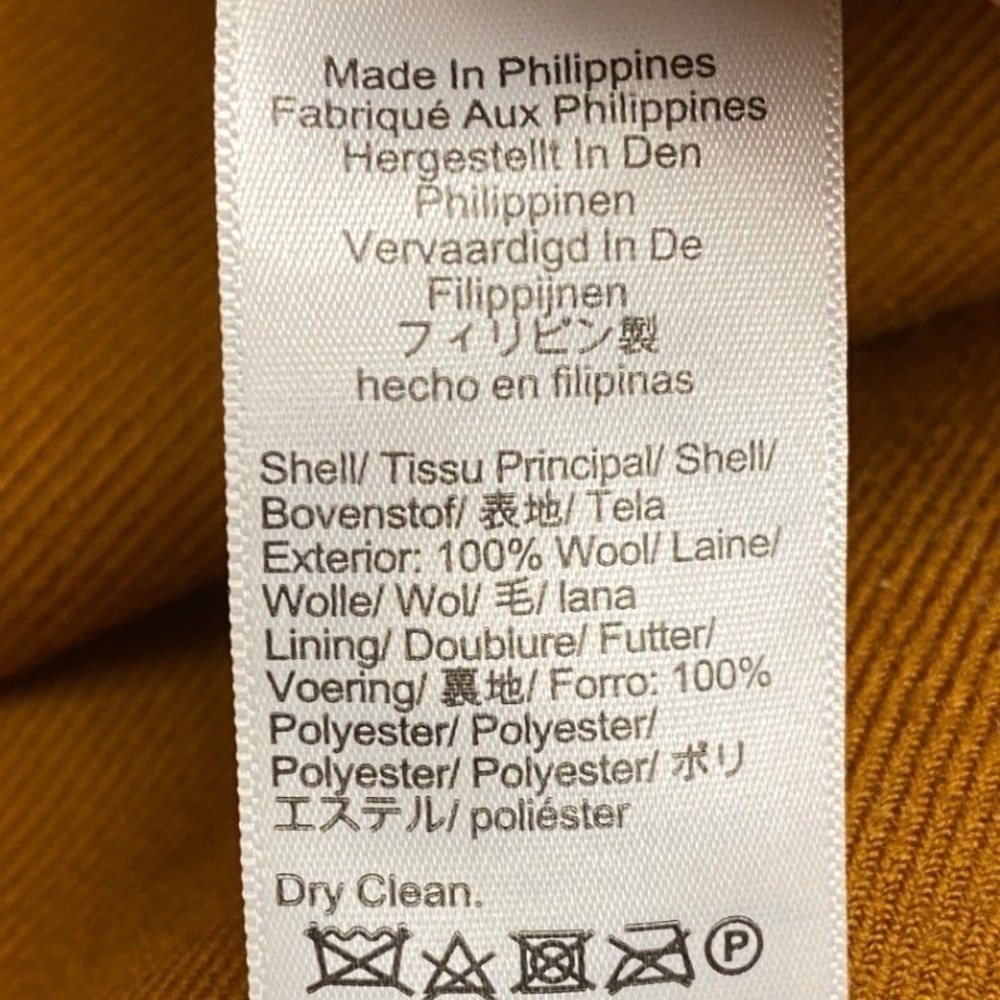 J.Crew, No. 3 Pencil Skirt 100% Wool Midi Skirt Mustard Camel Ochre Size 6 - Picture 9 of 14